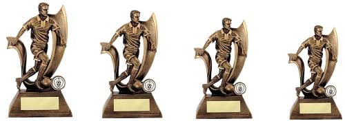 Football Player Resin Trophies RFV1309 Series